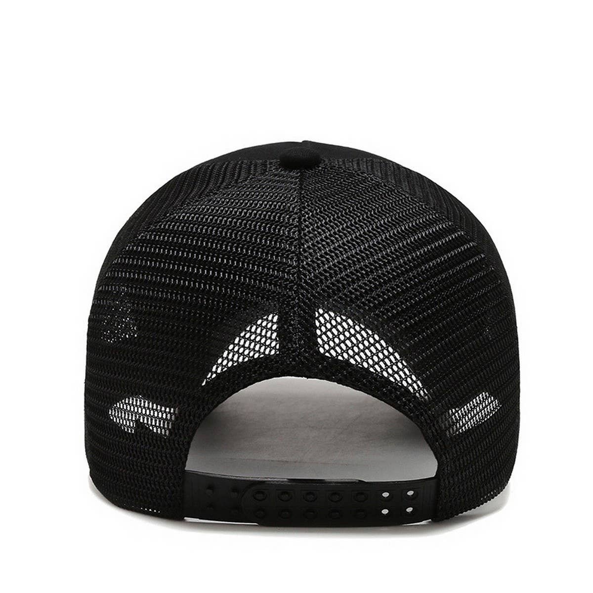 SUMMER MESH HAT EMBROIDERED BASEBALL CAP_CWAH0947