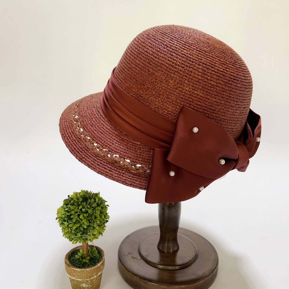 High-end sun-shading fashion straw hat_CWAH3567
