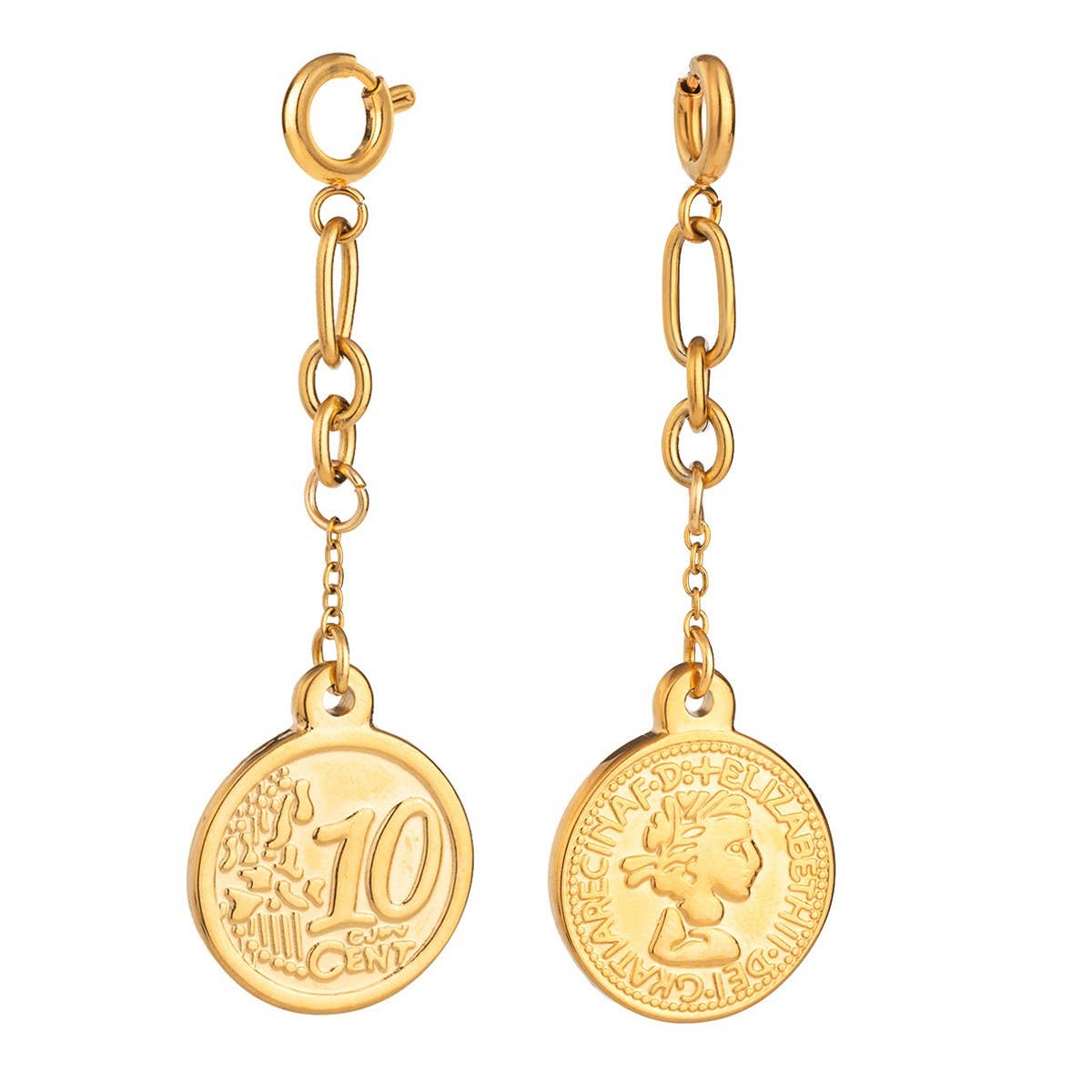 BIKINI BUCKLE TITANIUM STEEL DIY PENDANT_CWMM4694