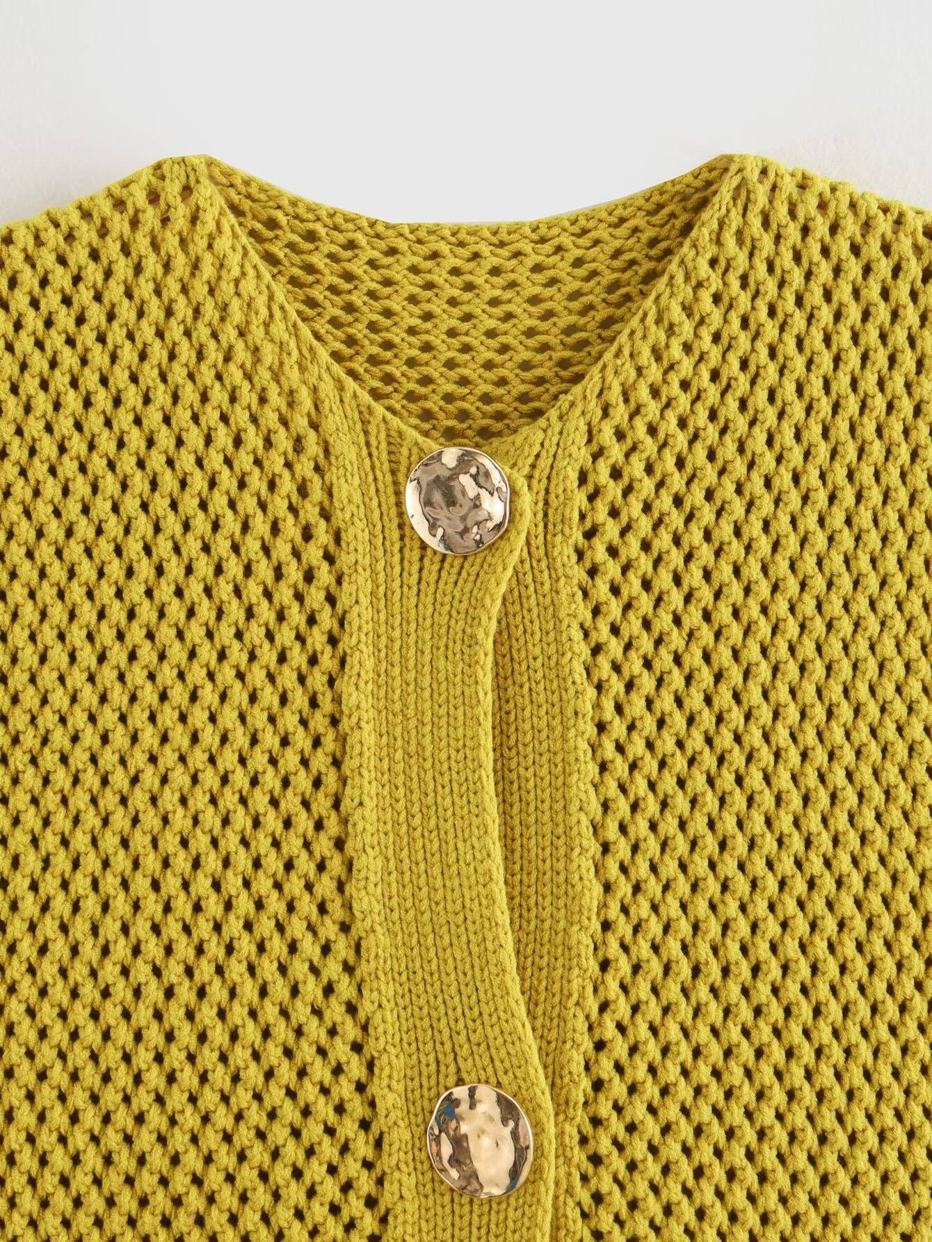 STREET CASUAL COARSE NEEDLE KNIT TOP