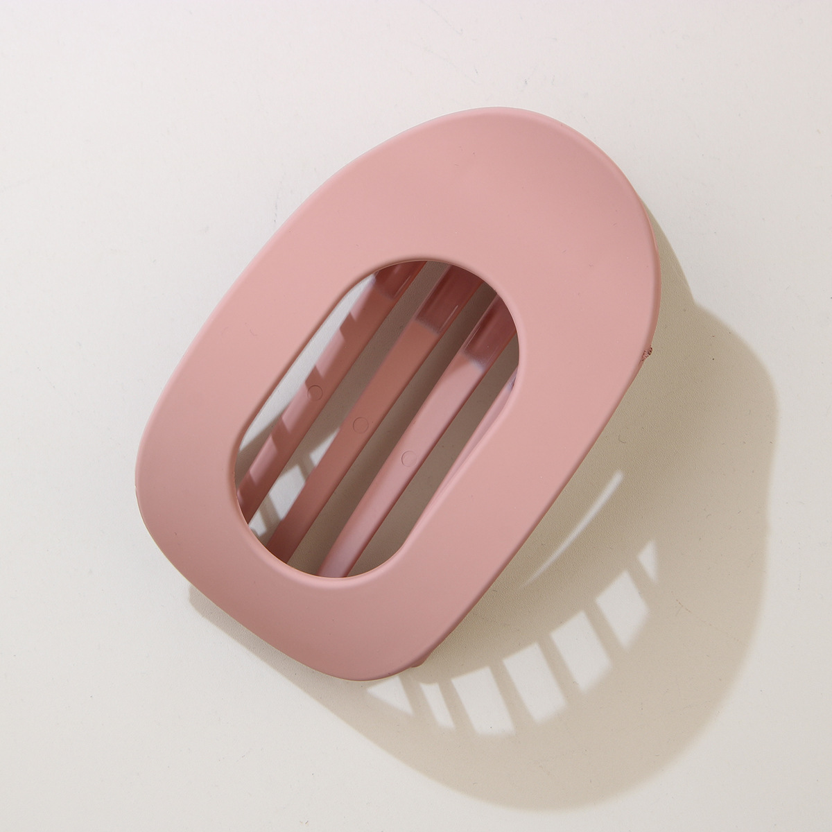 Oval Flat Hair Clip for Women, Strong Grip Clamp_CWMM4936