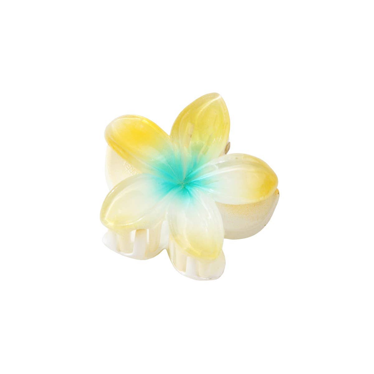 Candy Color Plumeria Hair Claw, Sweet Floral Clip_CWMM4985