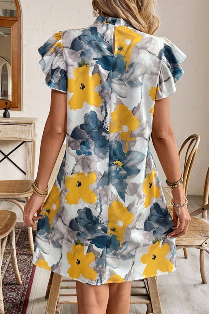 CWDSD8218_SPRING AND SUMMER CASUAL BOHEMIAN PRINT DRESS