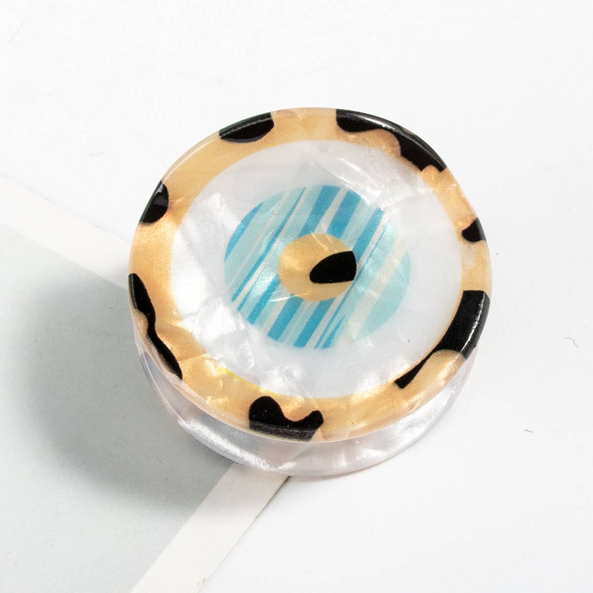 Evil Eye Acetate Hair Claw - Creative & Elegant_CWAHA0309