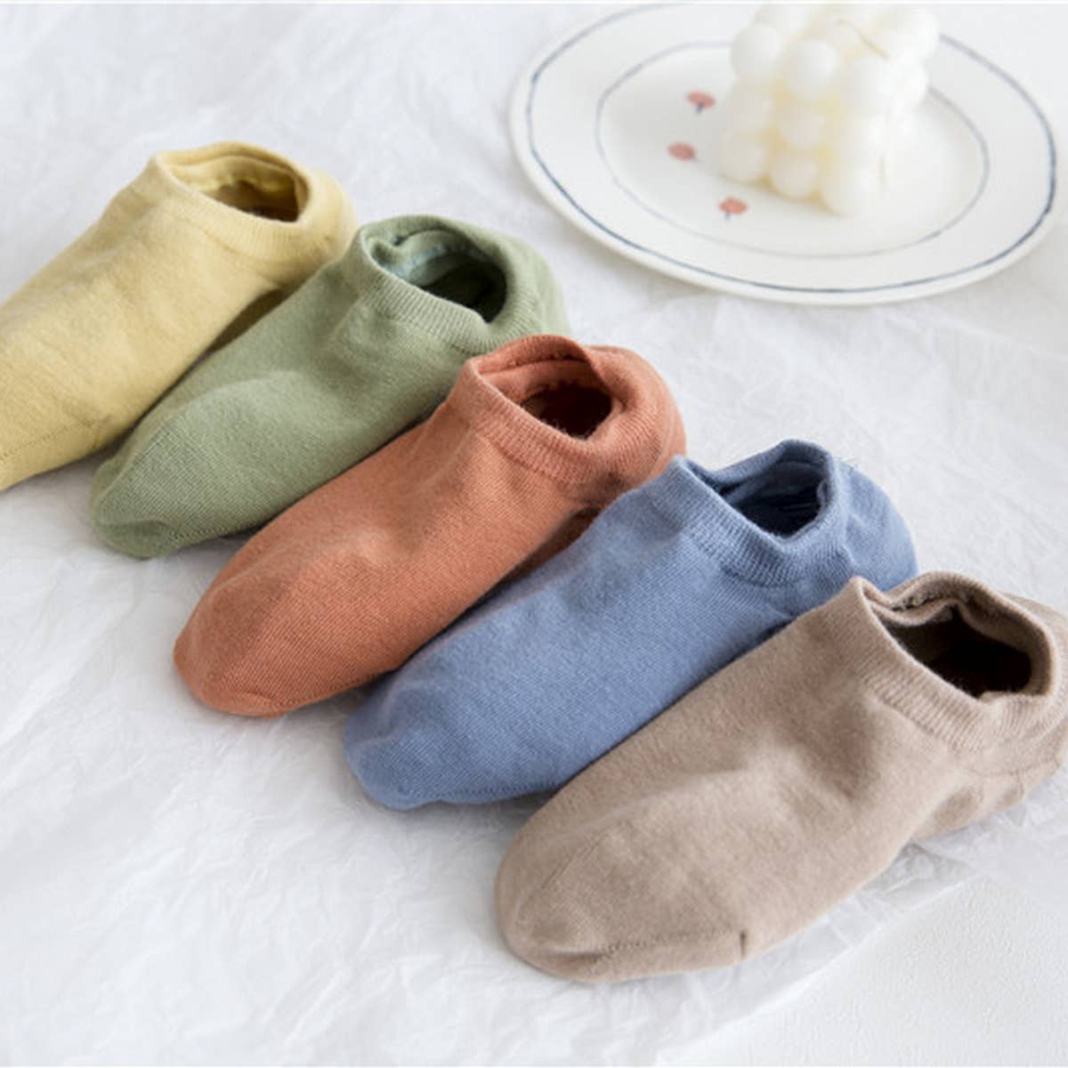 WOMEN SILICONE NON-SLIP INVISIBLE BOAT SOCKS