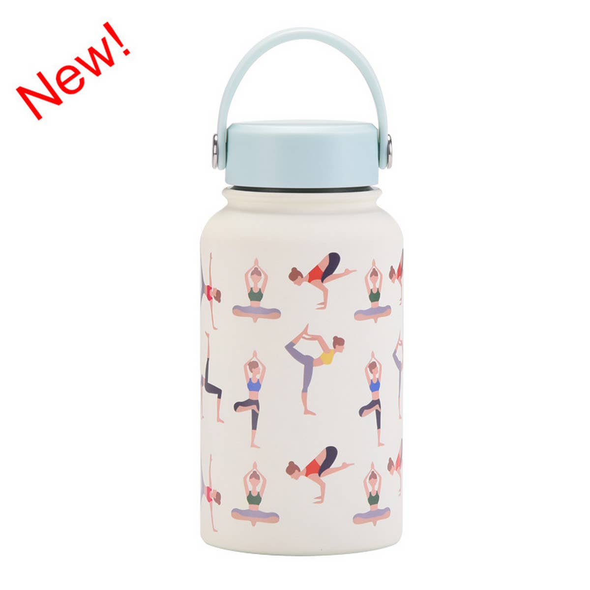 2024 NEW YOGA THEME INSULATED WATER CUP_CWMM0984