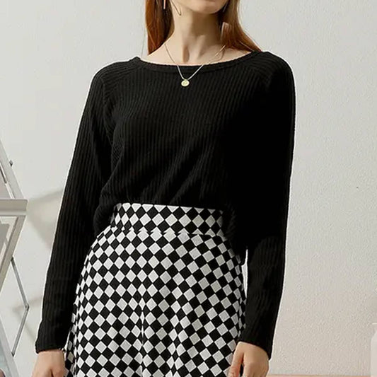 SOLID ROUND NECK T SHIRT_CWTTL1445