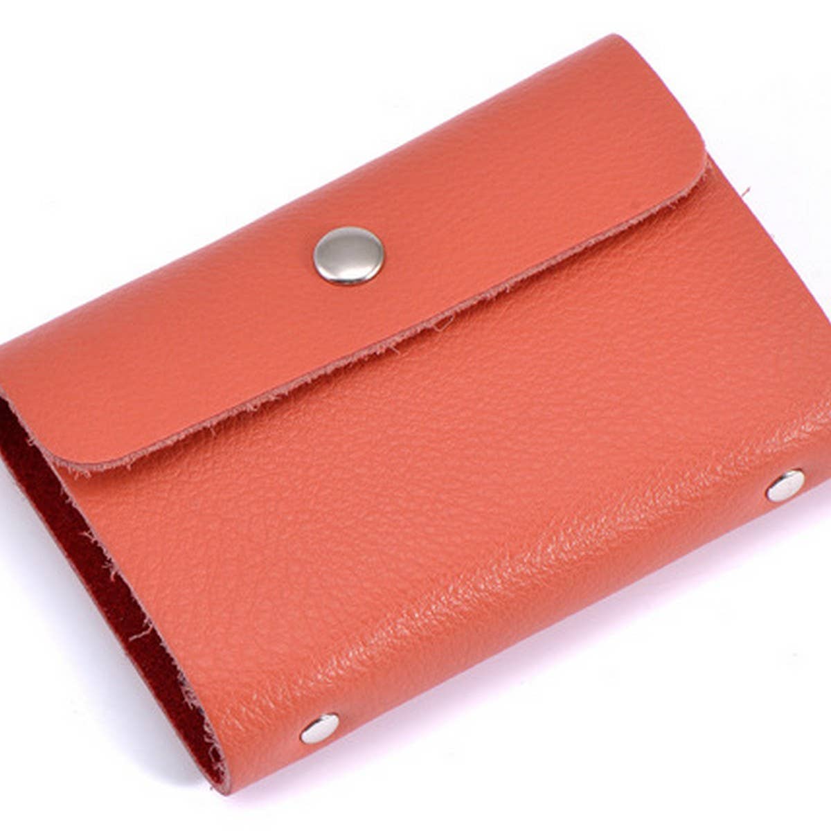 SIMPLE AND STYLISH COWHIDE BANK CARD HOLDER_CWAB3890