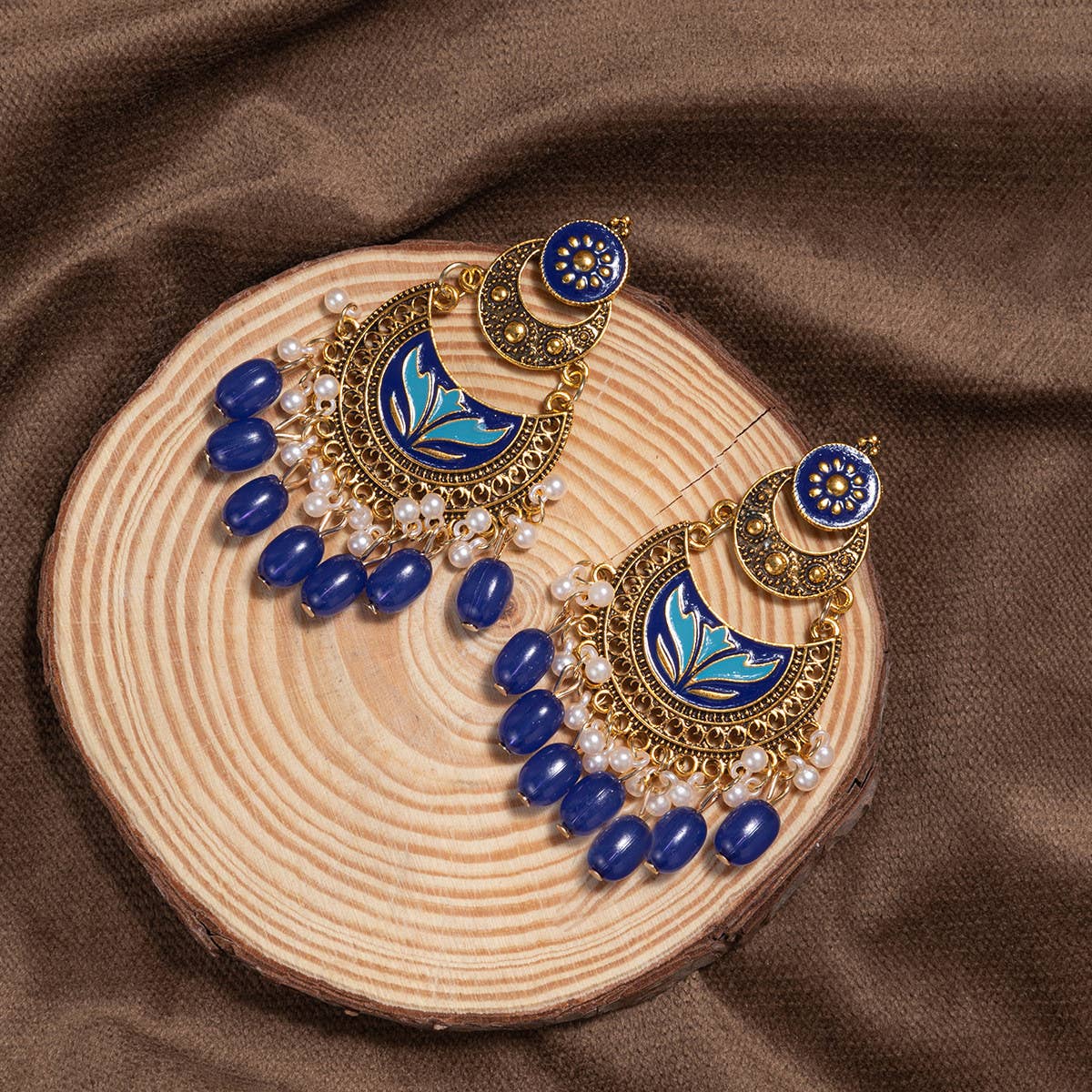 HOT SELLING BOHEMIAN SMALL MILLET BEAD EARRINGS