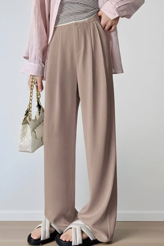 CWBLP00924_NEW AUTUMN HIGH WAIST CASUAL PANTS SUIT PANTS