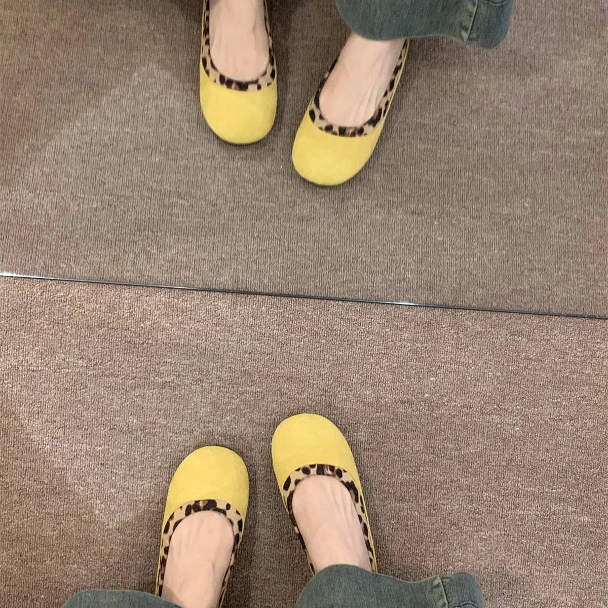 Black Suede Round Toe Loafers for Daily Wear_CWSHF0166