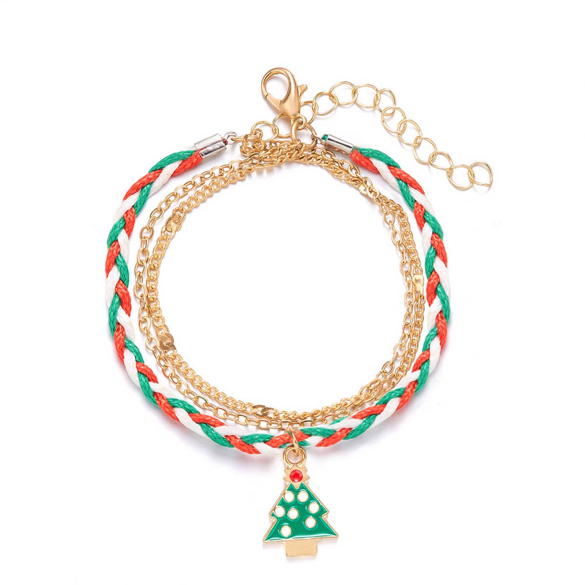 CHRISTMAS HANDMADE CHAIN BRACELET