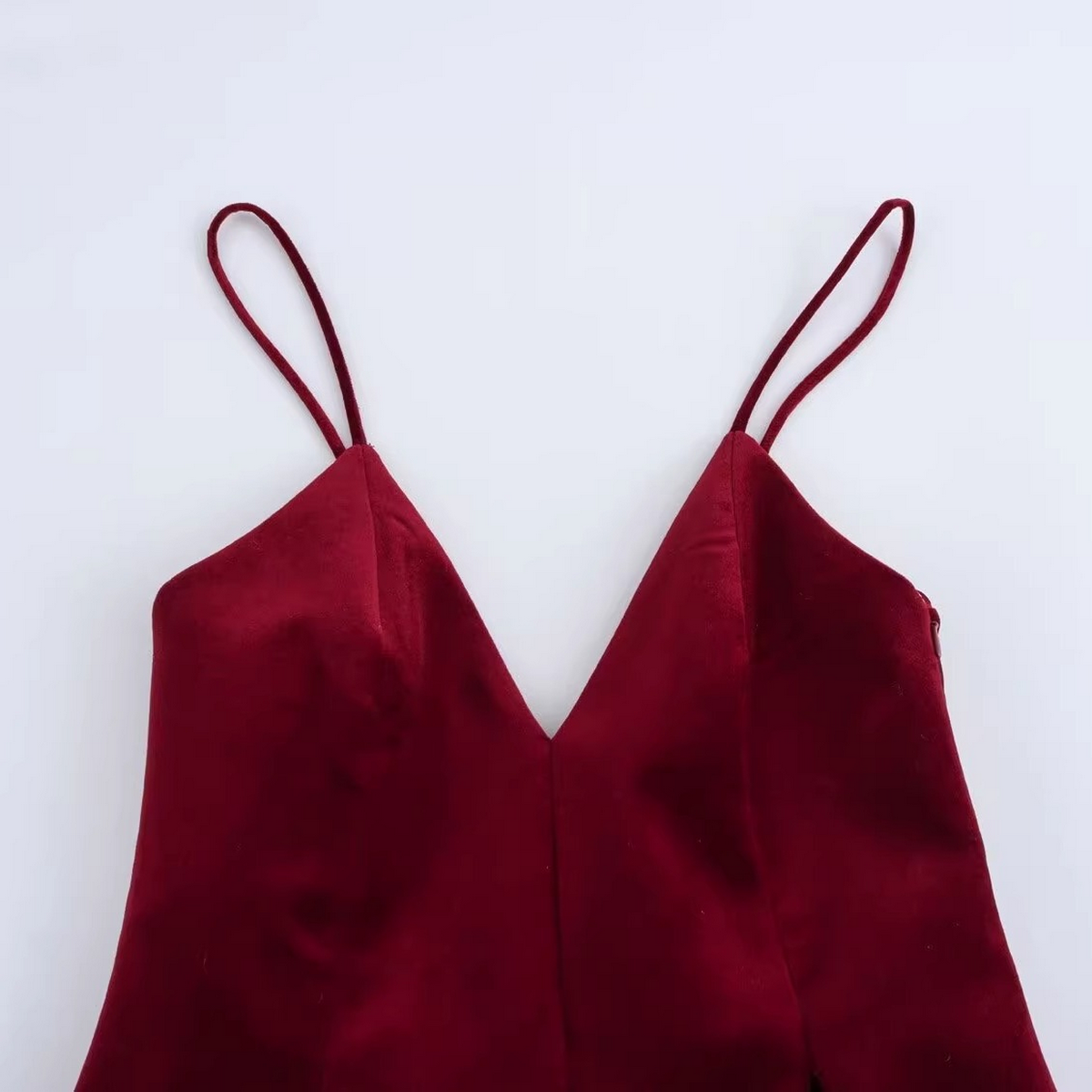 Women??¢s Velvet Mini Dress French Fashion Style_CWDMD5810