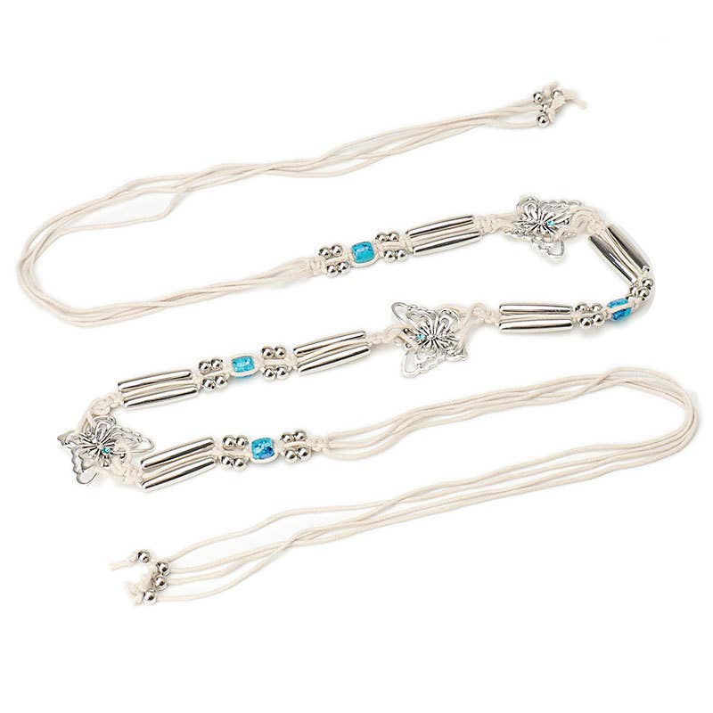 Bohemian ethnic ornaments with a waist chain