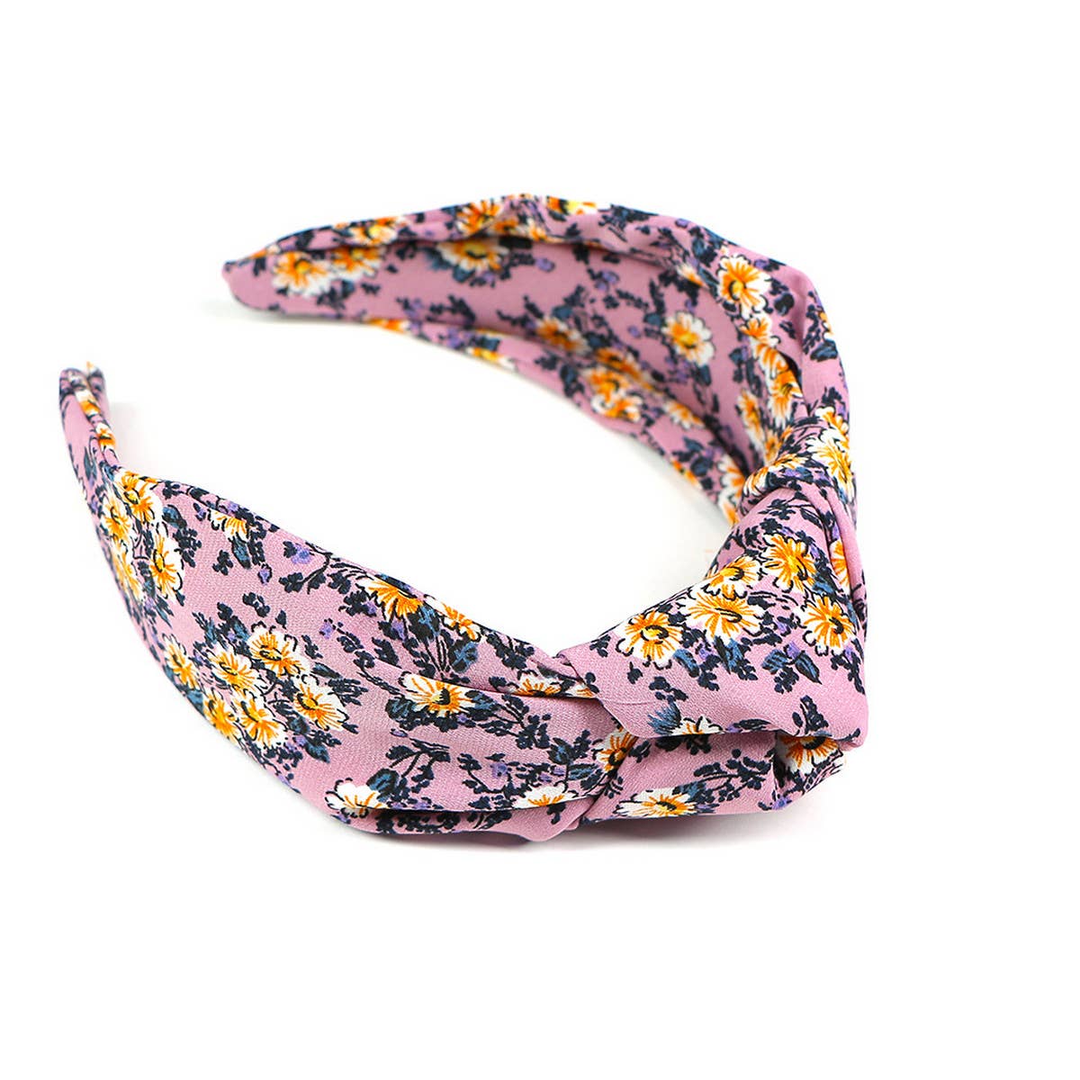 FLORAL KNOTTED WIDE-BRIMMED HEADBAND_CWAHA0979