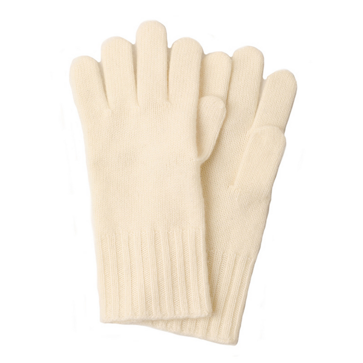 Thick Knit Wool Gloves for Women - Winter Wear_CWAG0527