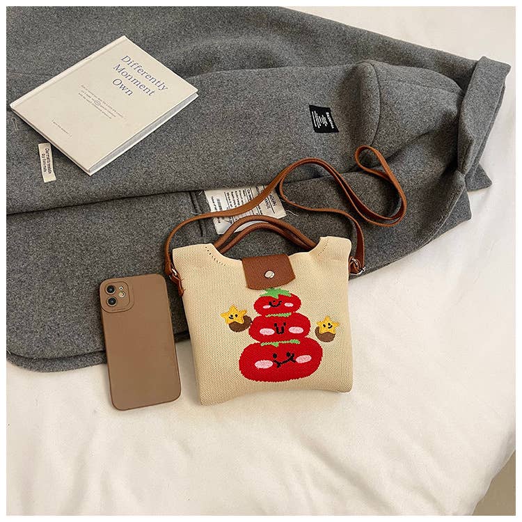 Lightweight and versatile hand-held crossbody bag