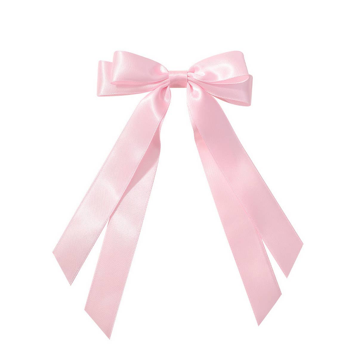 CHILDREN'S DOUBLE-LAYER RIBBON BOW HAIRPIN