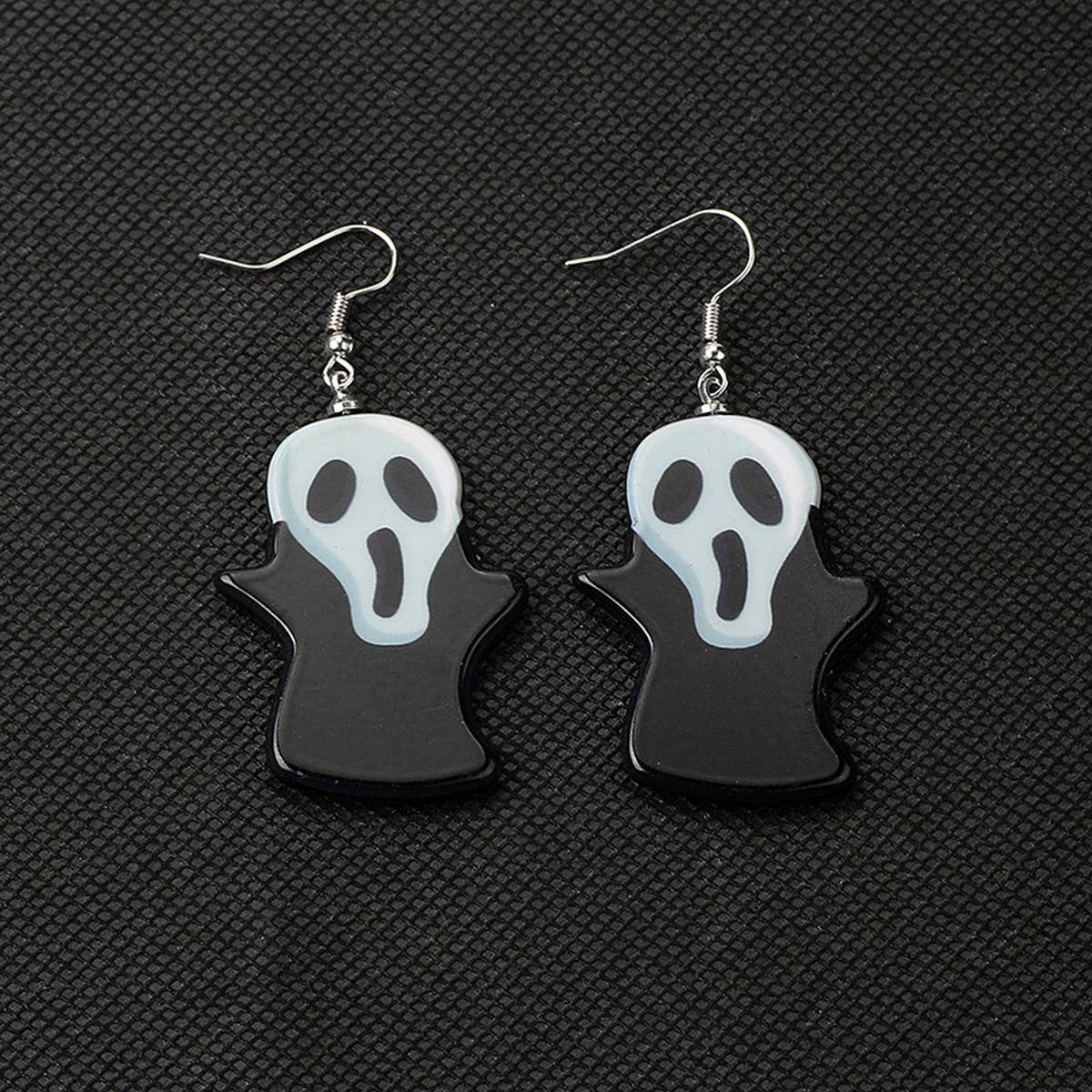 HALLOWEEN GHOST WITCH FACE PUMPKIN EARRINGS