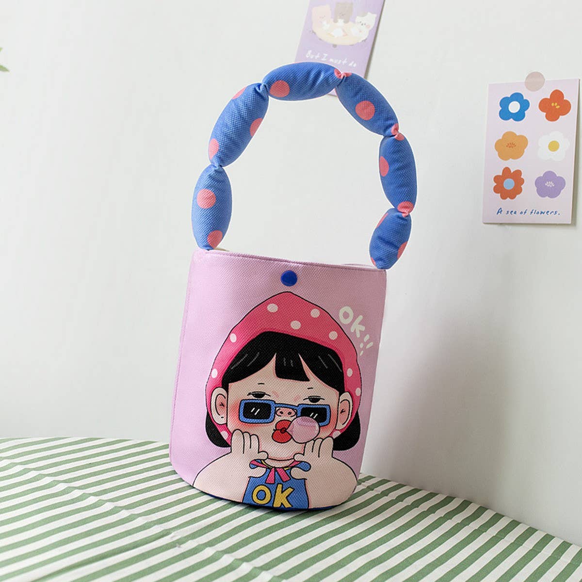 Cozy Padded Cartoon Handbag ? Kids Gift_CWAB5591