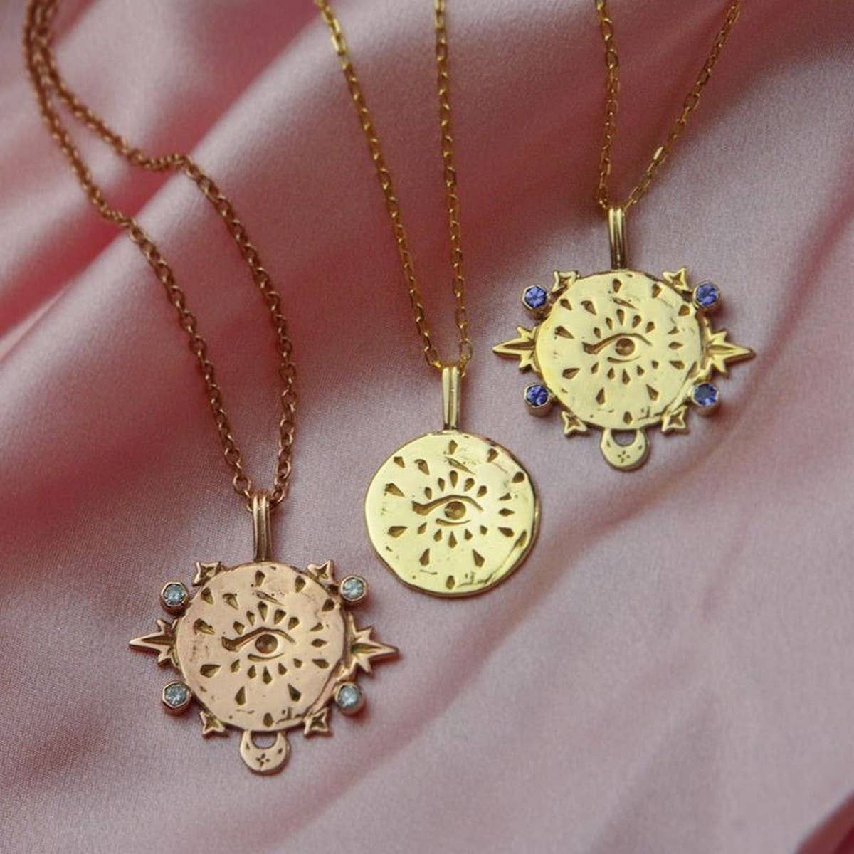 NEW STAINLESS STEEL ZIRCON SQUARE NECKLACE_CWMM3835