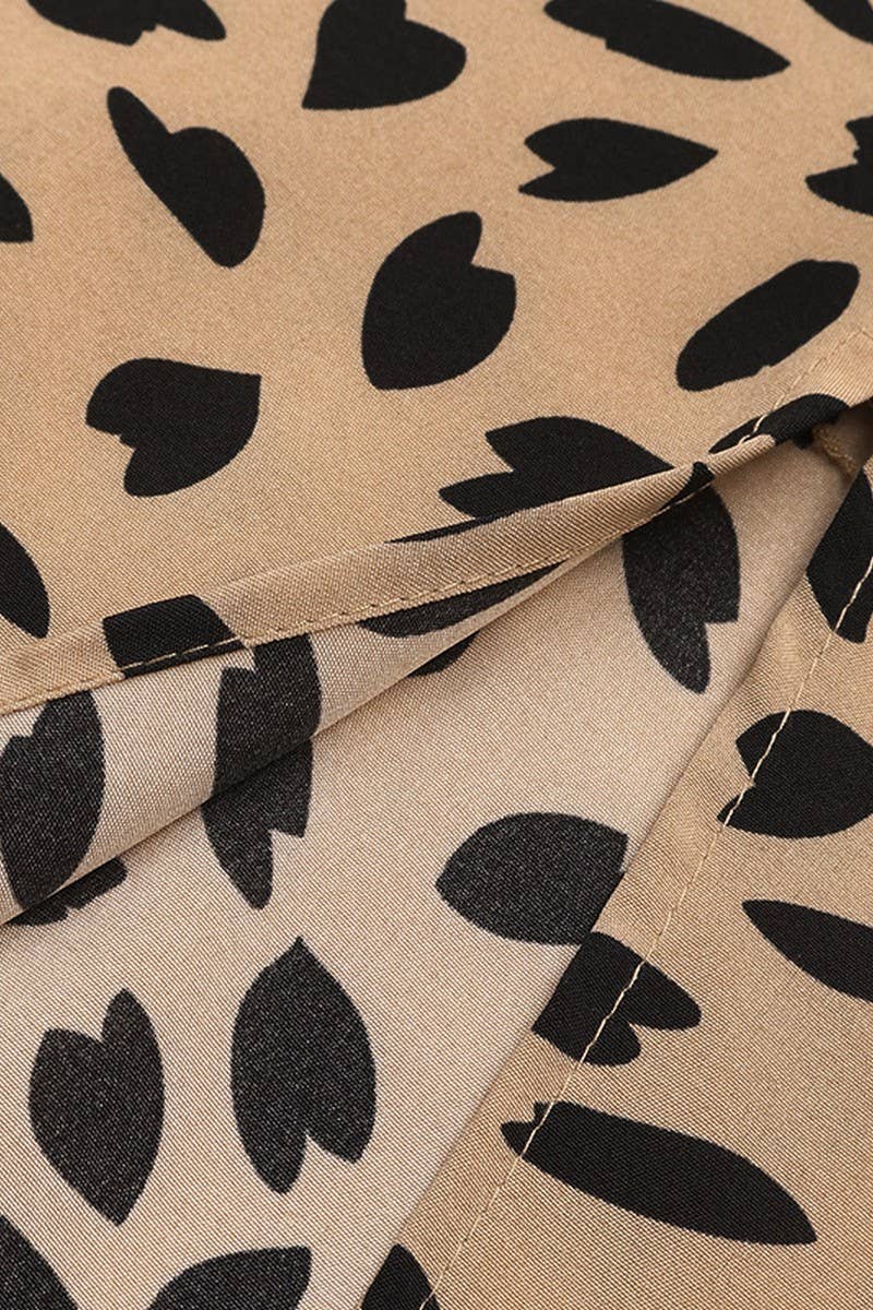 CWDMD3058_LONG SLEEVE LEOPARD PRINT DRESS