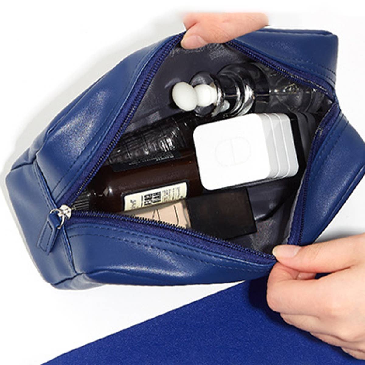 WATERPROOF TRAVEL WASH BAG ZIPPER MAKEUP BAG_CWAB1431