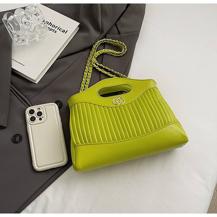 Fashionable diamond-shaped crossbody tote bag