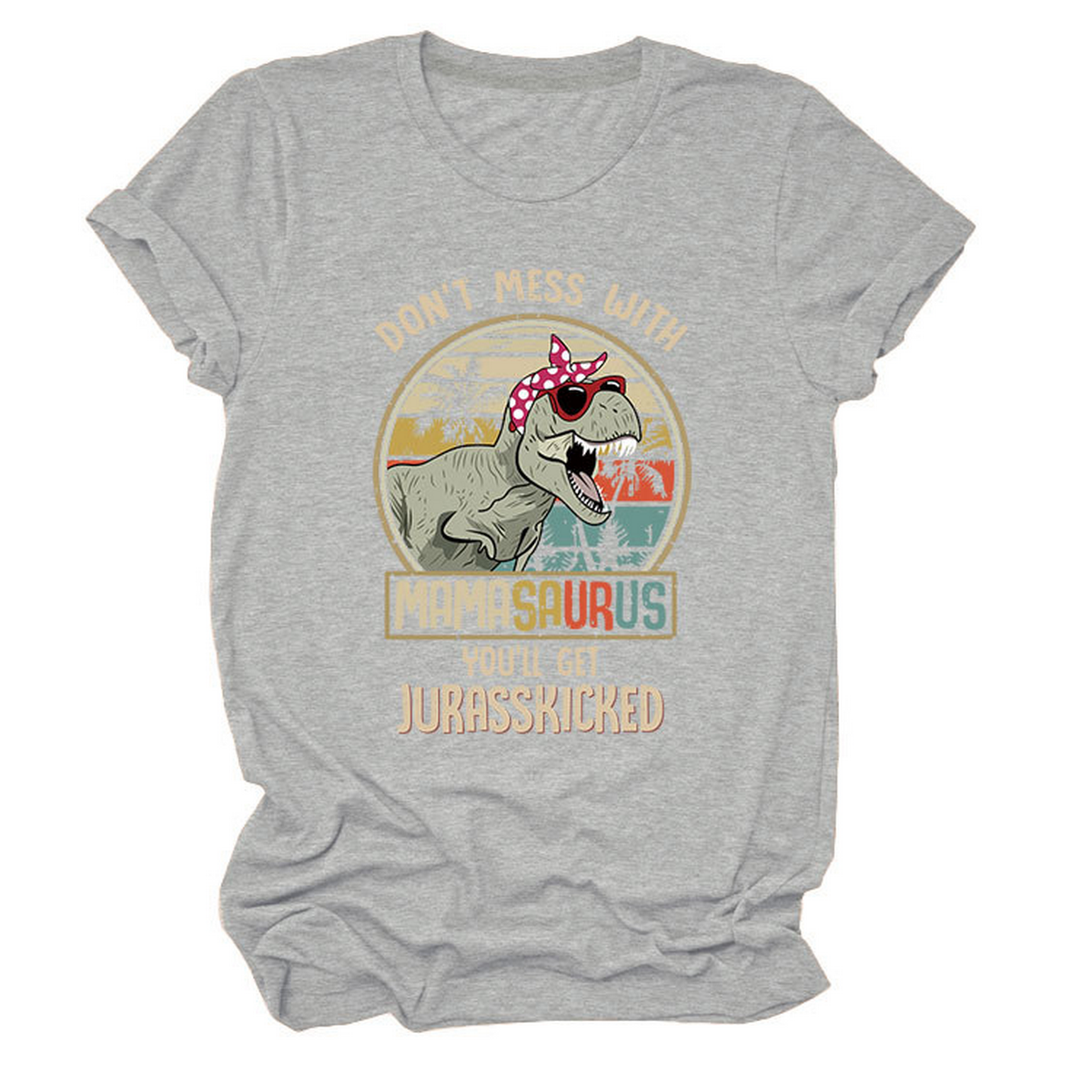 Stylish Women's Tee ??Don't Mess With Print_CWTTS1524