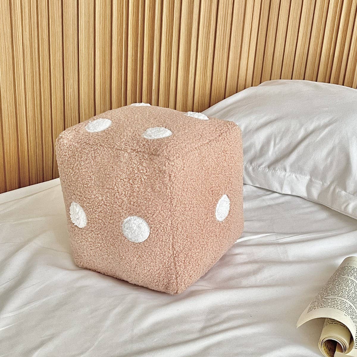DICE PLUSH TOYS PILLOW CUSHION