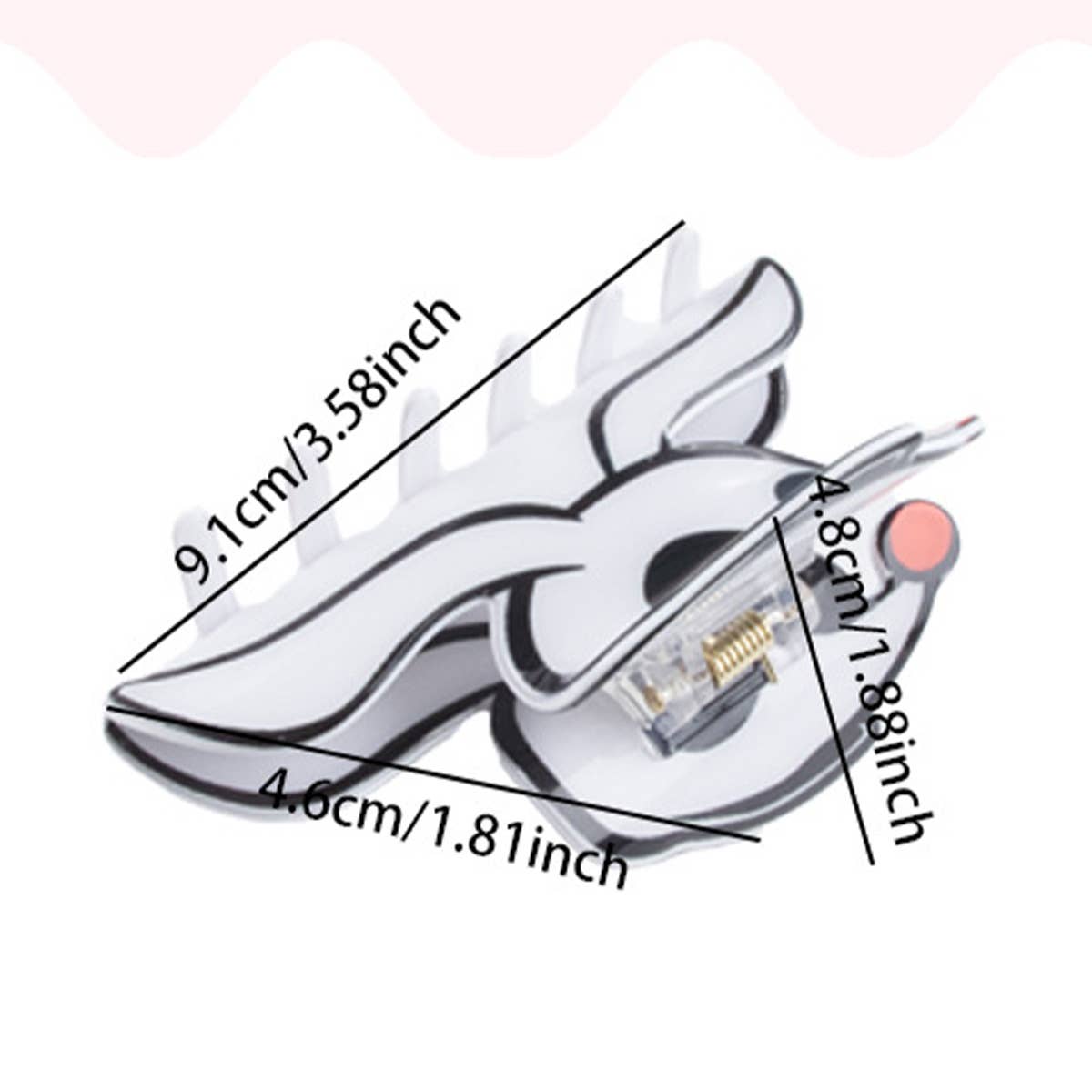 ACCESSORIES HAIR CLIP BACK HAIR UPDO HEADPIECE