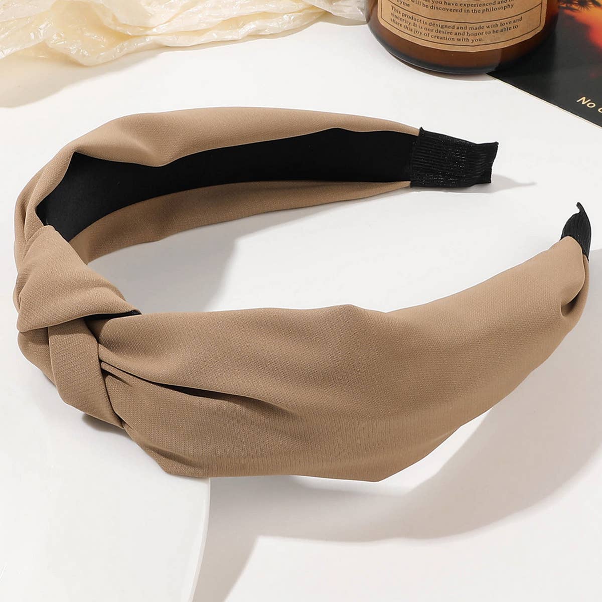 LEOPARD PRINT KNOTTED HEADBAND_CWAHA1644