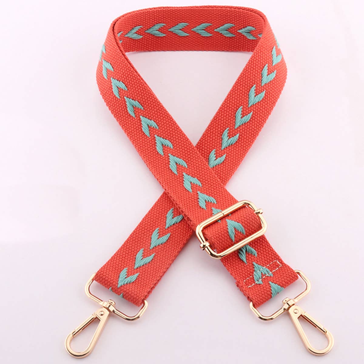 WOMEN STRIPE WIDENING BAG STRAP