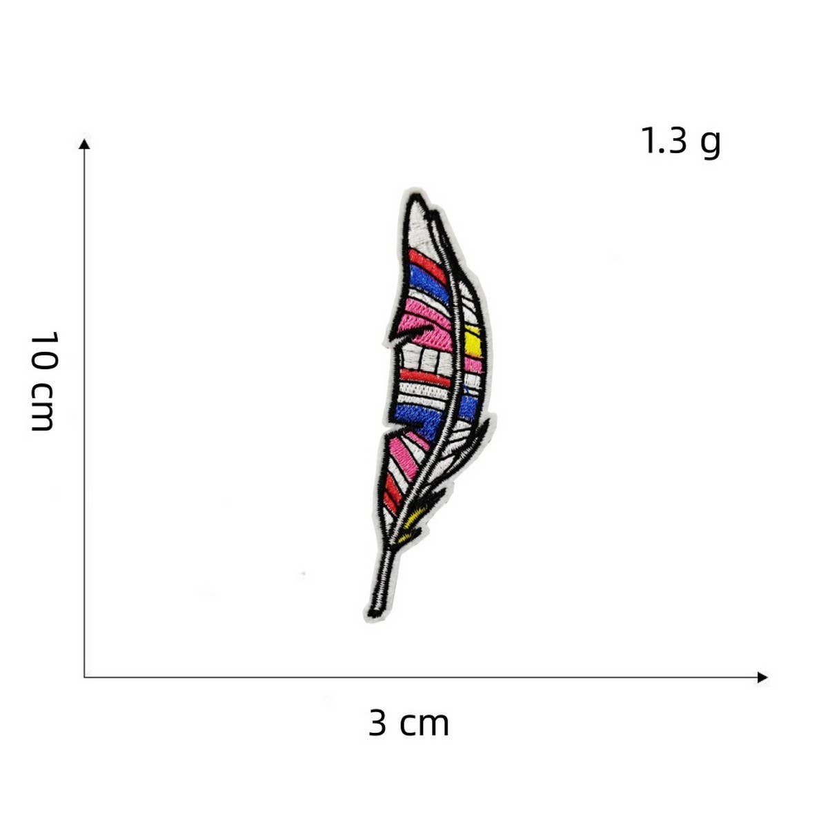 PUNK STYLE SKULL CREATIVE EMBROIDERY PATCH_CWMM4052