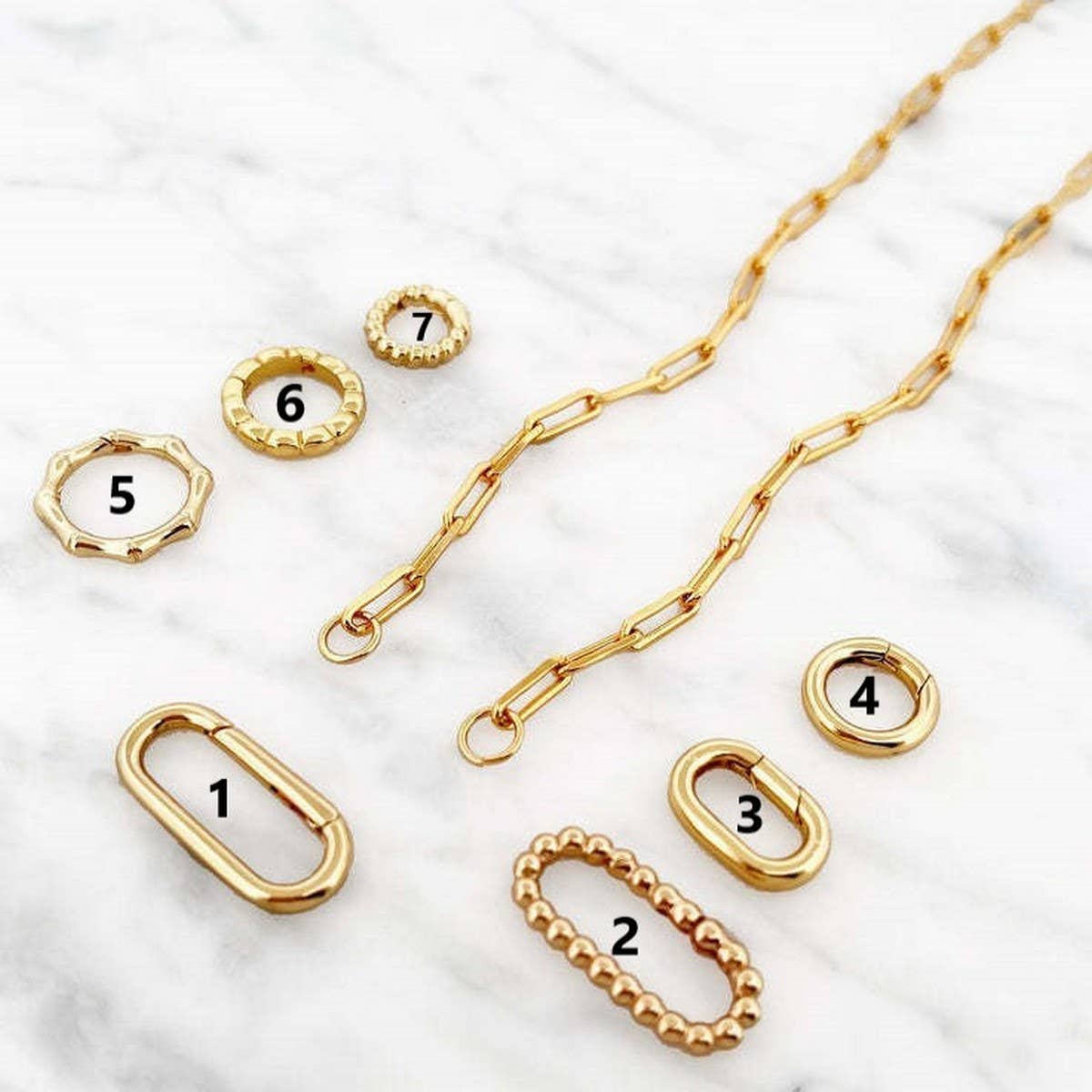 LOOSE RING HEART ROUND PENDANT NECKLACE