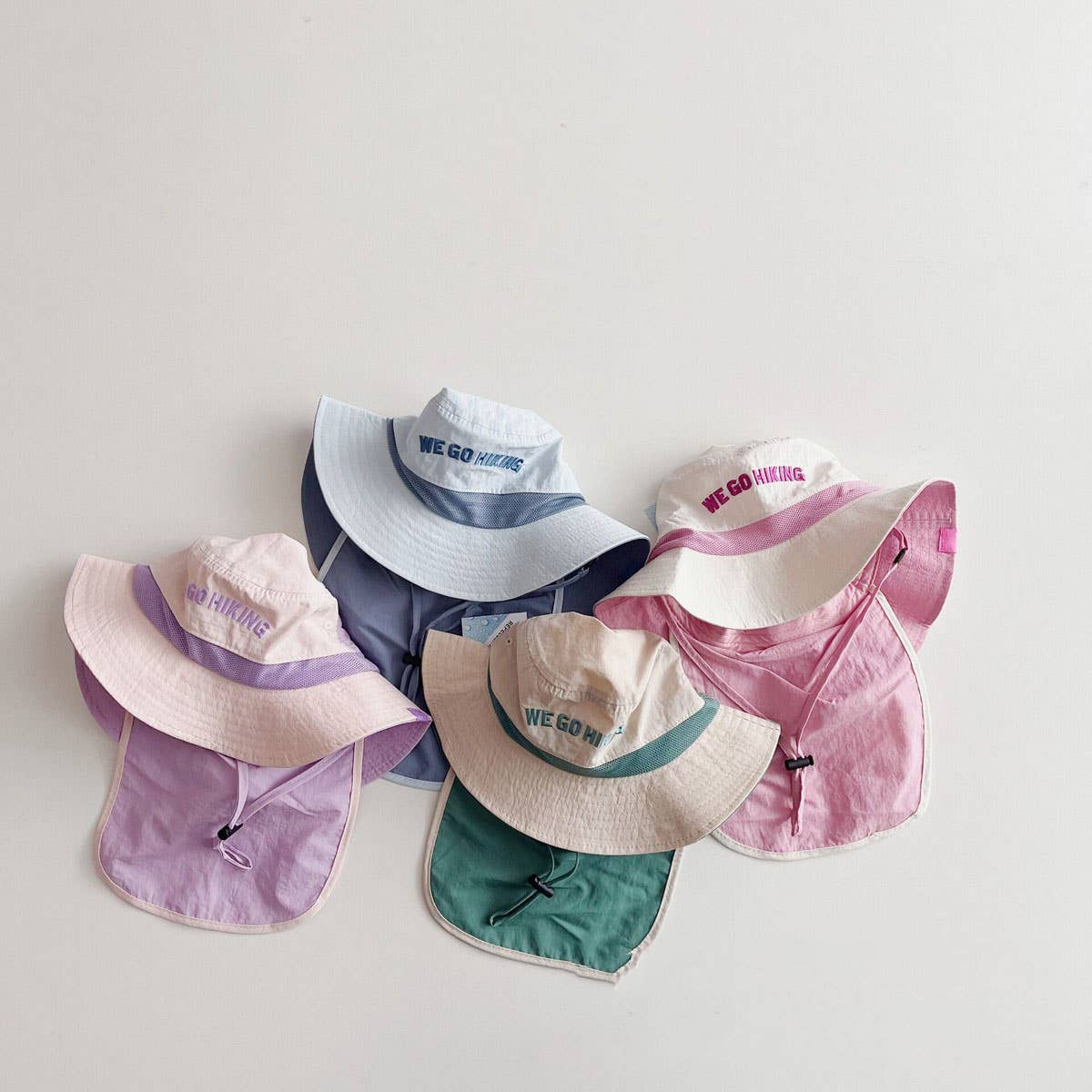 FASHIONABLE SPLICING BREATHABLE BUCKET HAT_CWAH2869