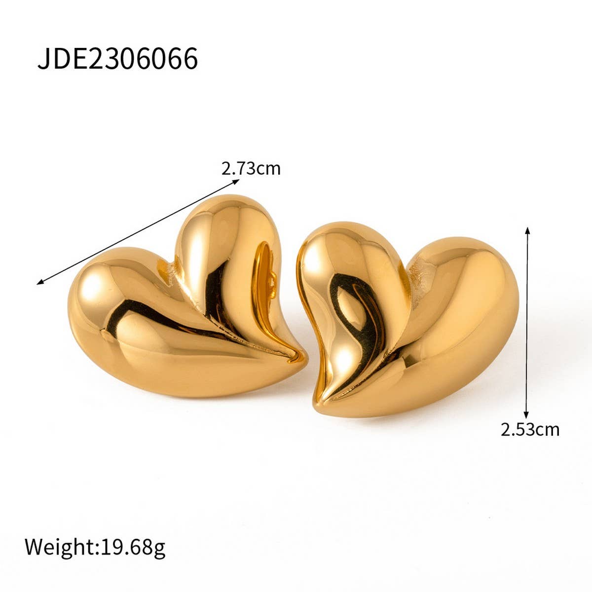 HIGH-END LUXURY STYLE ALL-MATCH LOVE EARRINGS
