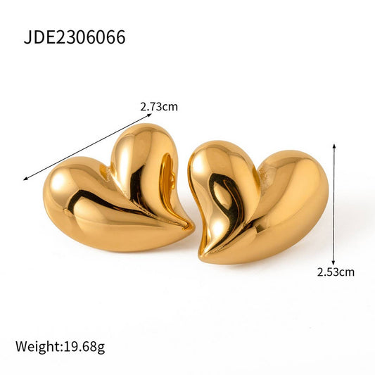HIGH-END LUXURY STYLE ALL-MATCH LOVE EARRINGS