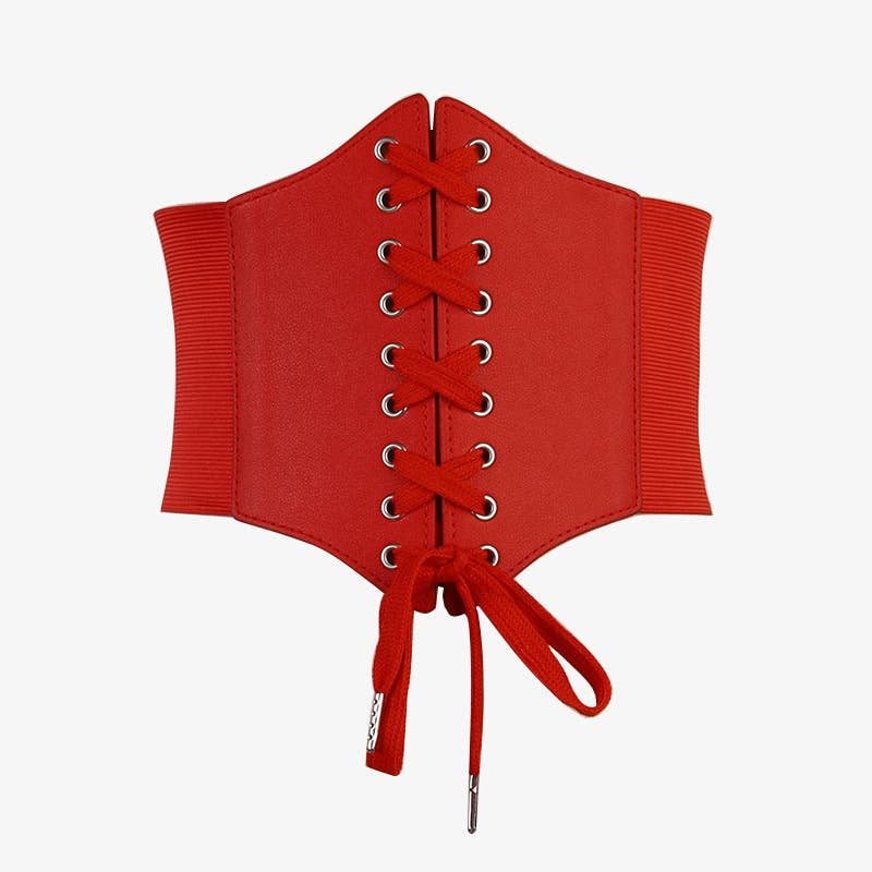 Retro court women's slimming wide-waist cover