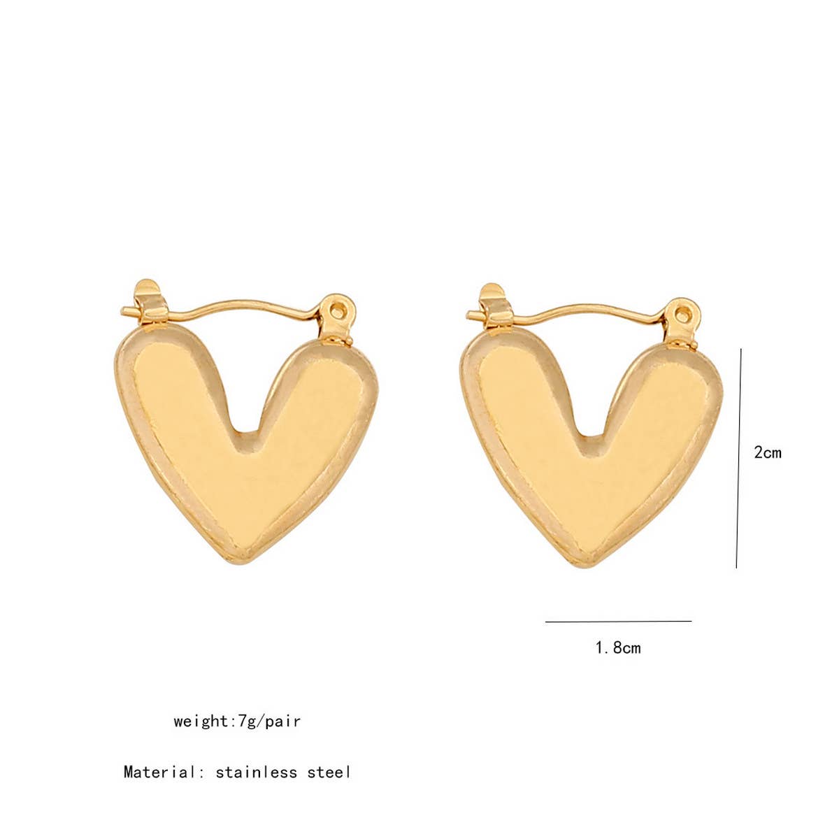 GEOMETRIC PERSONALITY IRREGULAR EARRINGS_CWAHA0876