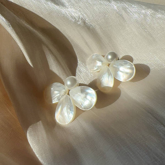 SIMPLE CLOVER URBAN COOL EARRINGS_CWAJE1709