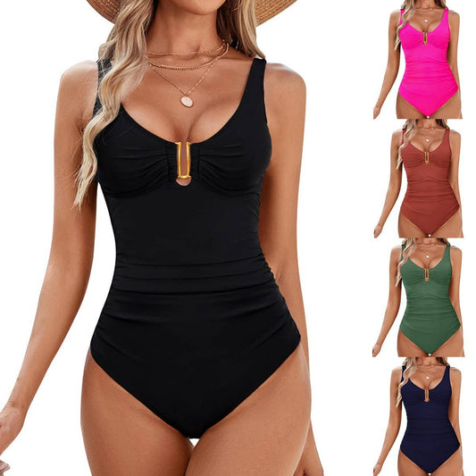 SLIM WOMEN'S ONE PIECE SWIMSUIT BIKINI_CWMW0616
