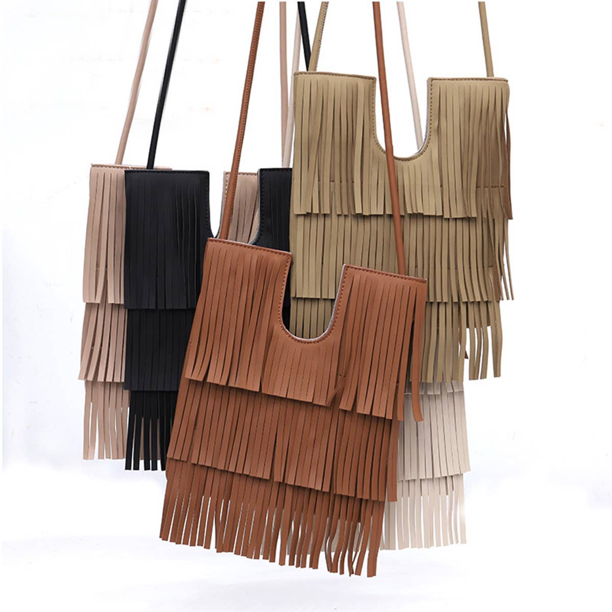 WOMEN FASHION FRINGE PURSES CROSSBOGY BAG_CWAB0801