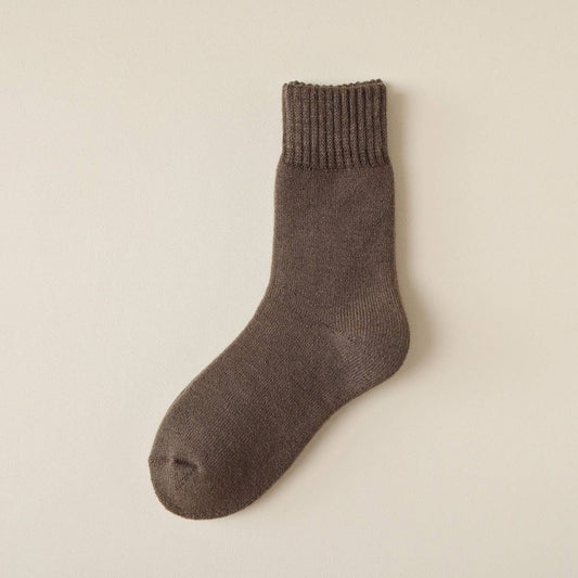 WOMEN'S WINTER FLEECE THICKENED MID-TUBE SOCKS