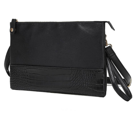 CROCODILE PATTERN HANDBAG SHOULDER BAG_CWAB1467