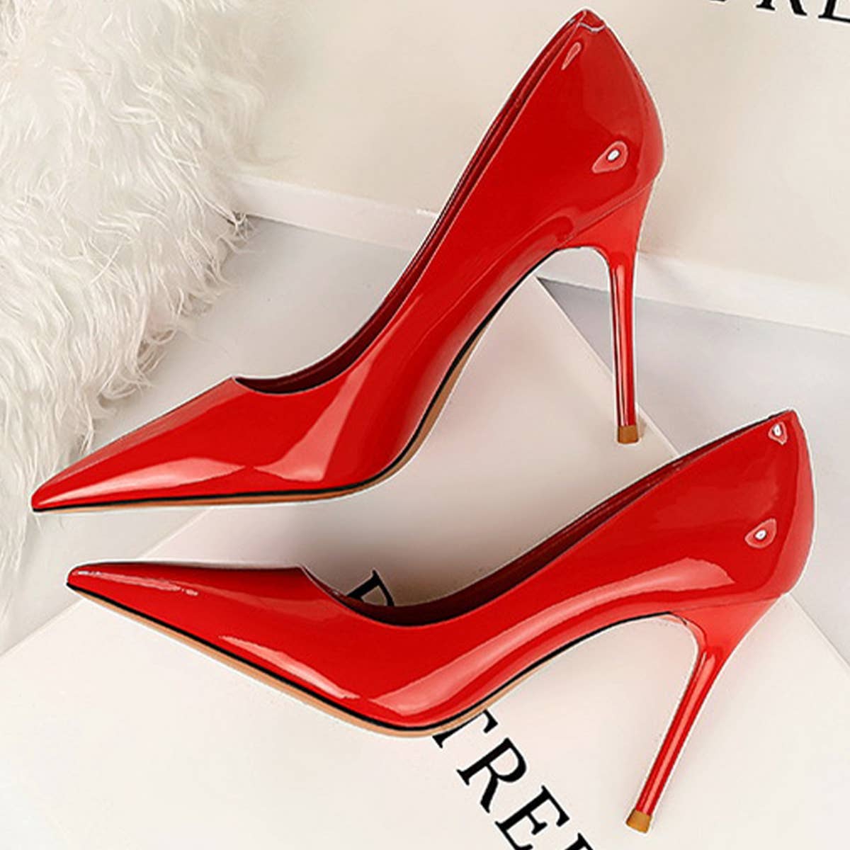WOMEN STILETTO POINTED TOE HIGH HEELS