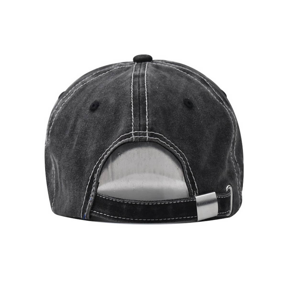 Cotton Washed Flag Embroidered Baseball Cap CWAH1375