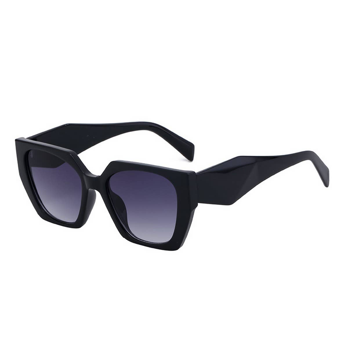 CAT-EYE WIDE TEMPLE UV PROTECTION SUNGLASSES_CWASG0556