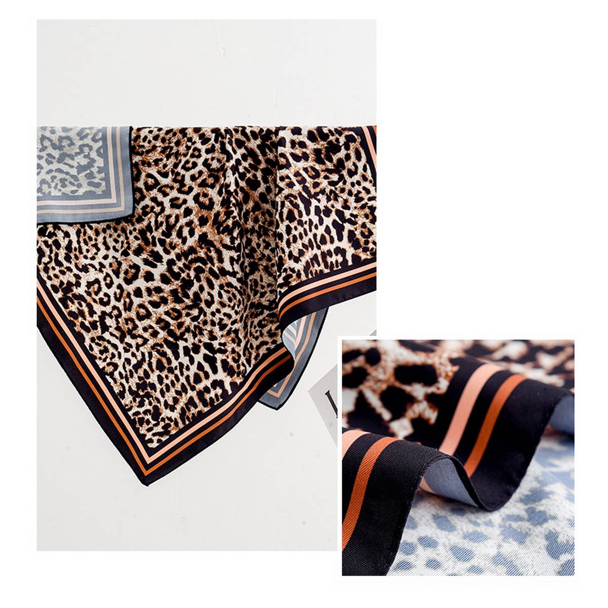 CWASC2397_VINTAGE FASHION SCARF LEOPARD PRINT SMALL SCARF