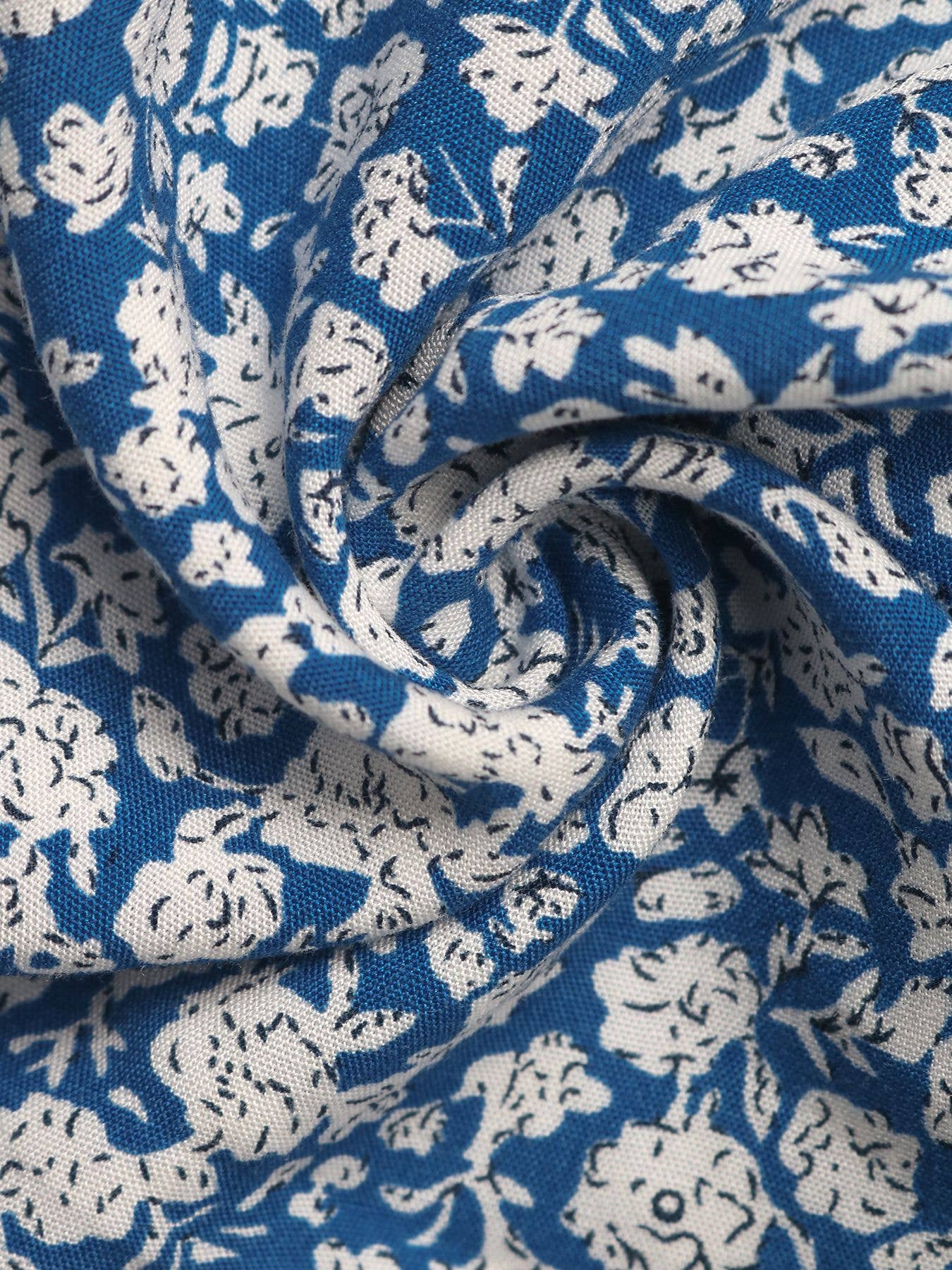 Floral Tiered Mini Skirt with Tassel Tie